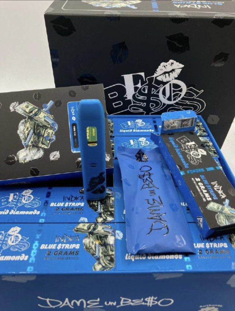 New Blue Besos Strips Disposable 2G X SDL